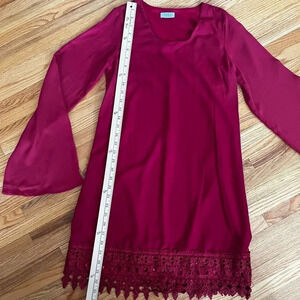 Tobi deep red dress